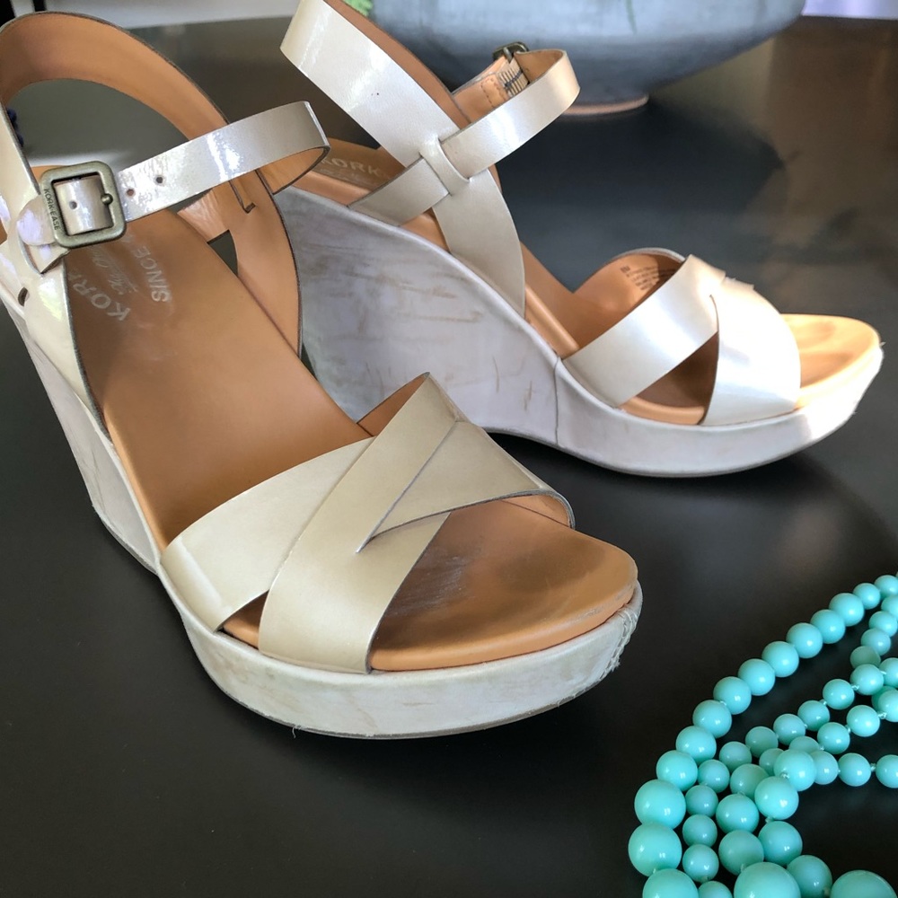 Kork-Ease, Bette 2.0 Platform Wedges 8M Light Nude